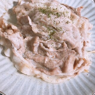 レンジで簡単♢豚もやし